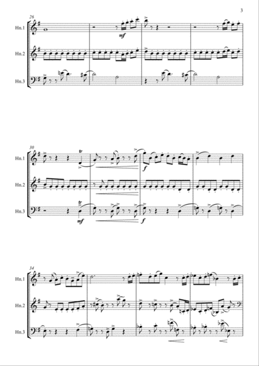 Belle Belle Brass Ensemble scores gallery preview page 4