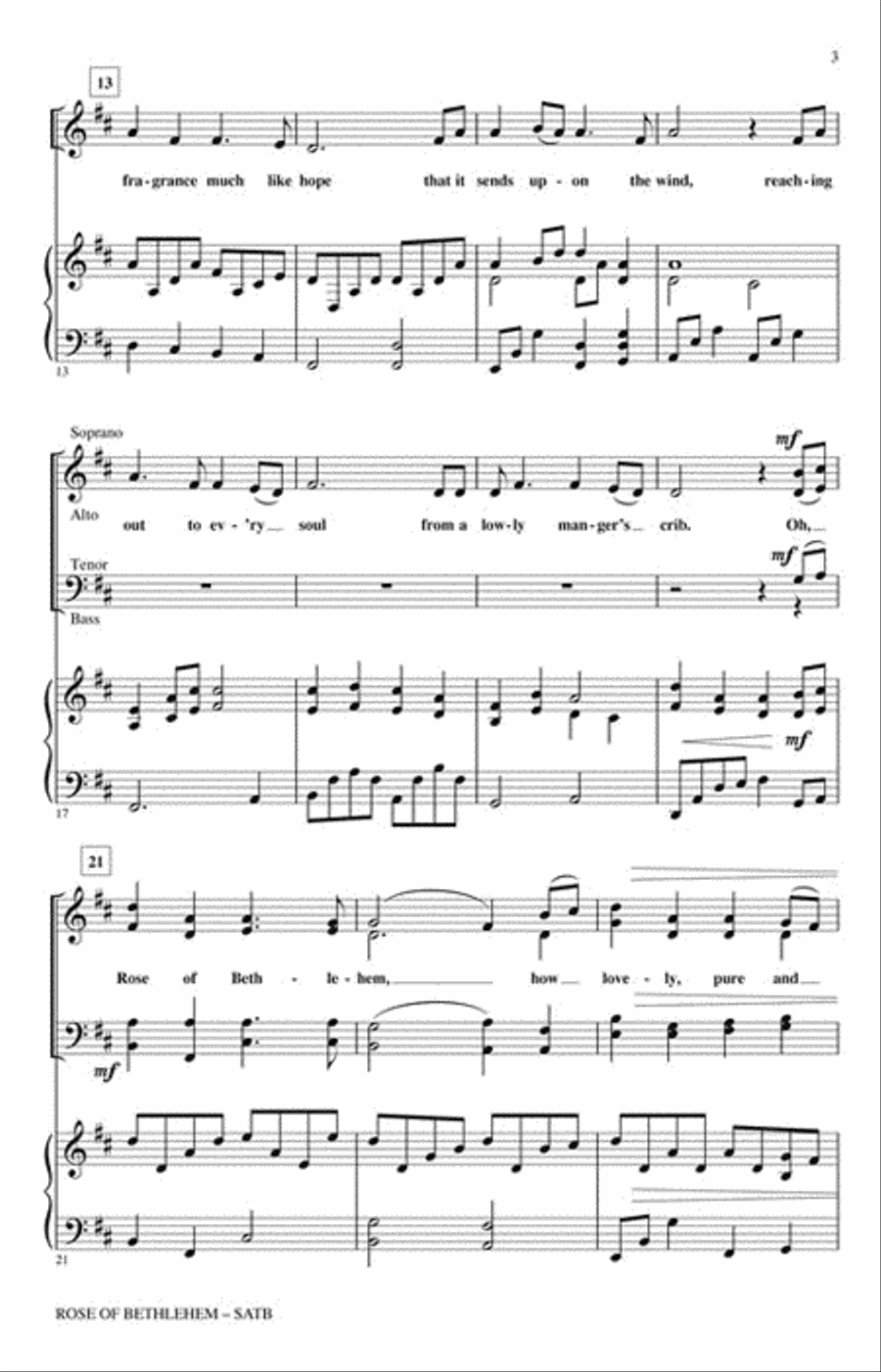 Rose of Bethlehem Rose of Bethlehem 4-Part scores gallery preview page 3