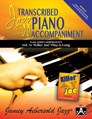 Book cover for Jazz Piano Voicings - Volume 70 "Killer Joe"