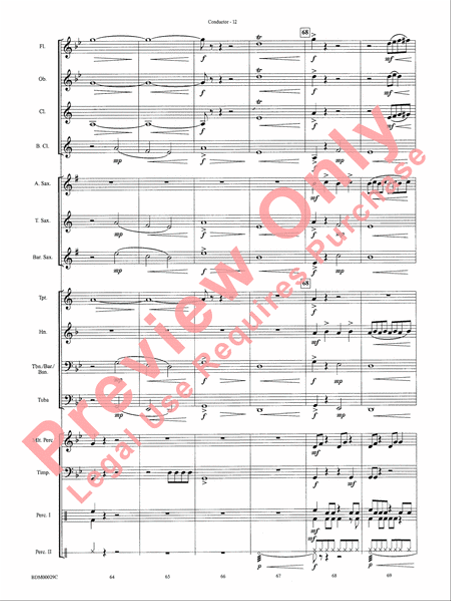 Serengeti Dreams Serengeti Dreams Concert Band scores gallery preview page 14