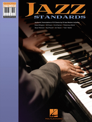 Book cover for Jazz Standards