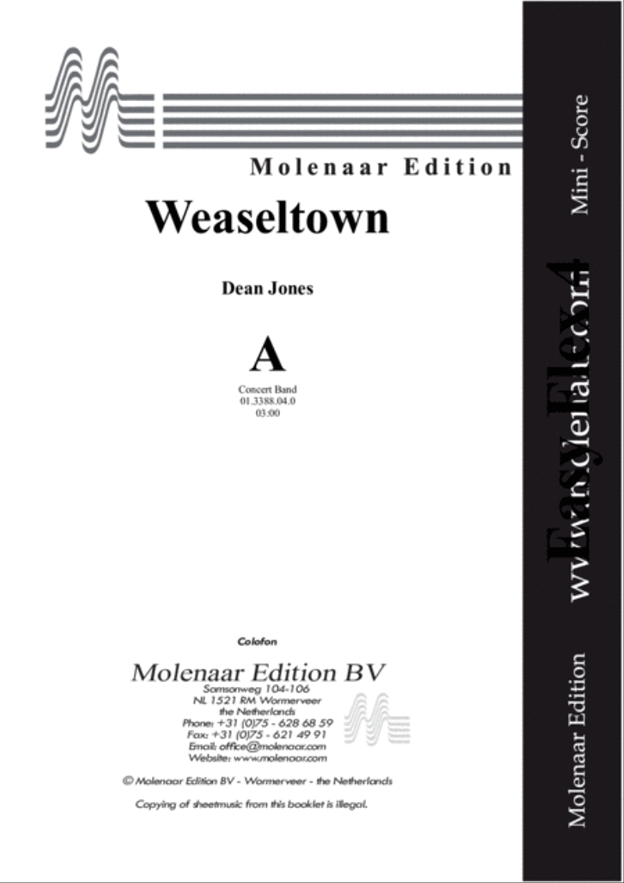 Weaseltown Concert Band scores gallery preview page 2