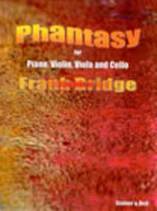 Book cover for Phantasy in F sharp minor. Violin, Viola, Cello and Piano