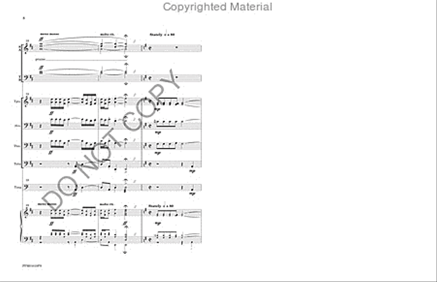 Hail the Day That Sees Him Rise - Full Score 4-Part scores gallery preview page 11