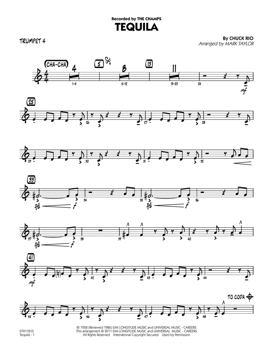 Tequila - Trumpet 4