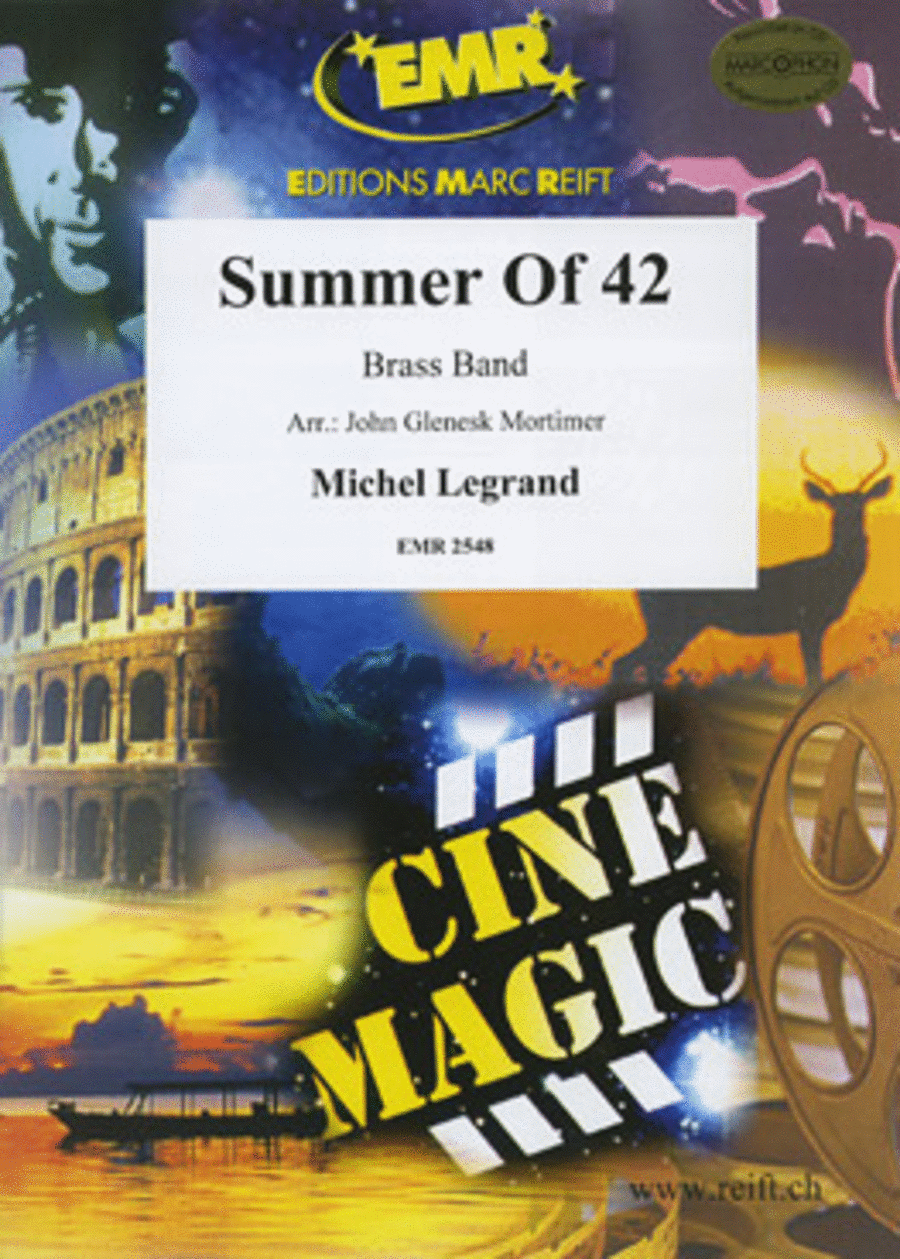 Summer Of 42 Brass Band scores gallery preview page 1