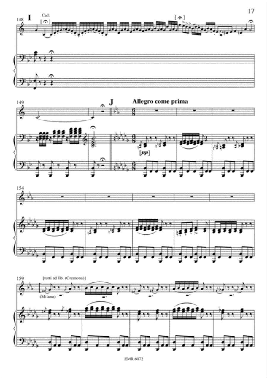 Fantasy On Motives from La Traviata Cornet scores gallery preview page 11