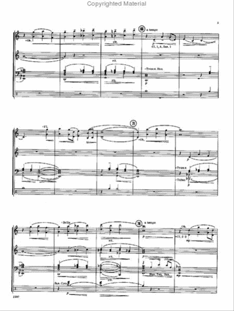 Caravelle Concert Band scores gallery preview page 6