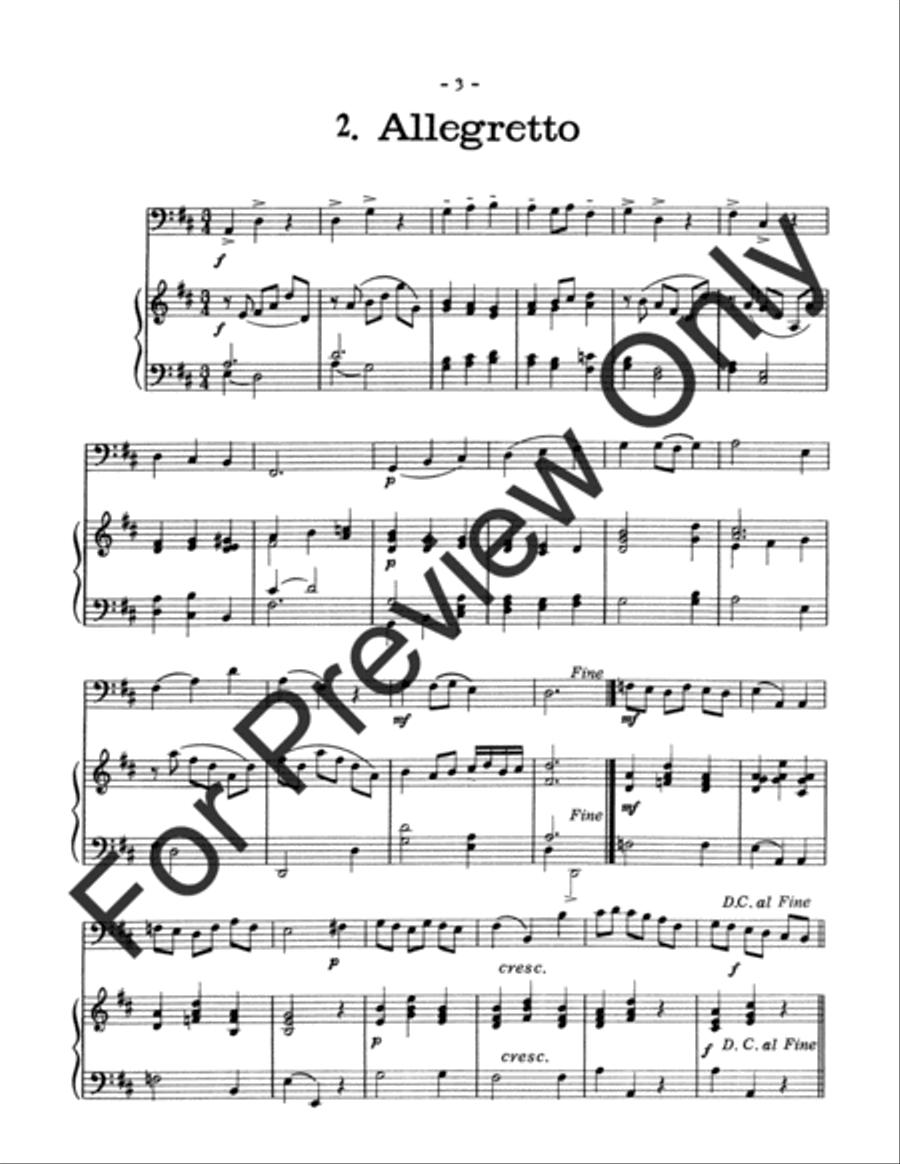 Six For Bass Six For Bass Double Bass scores gallery preview page 5