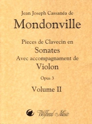 Book cover for Violin Sonatas, op. 3 – Vol. 2