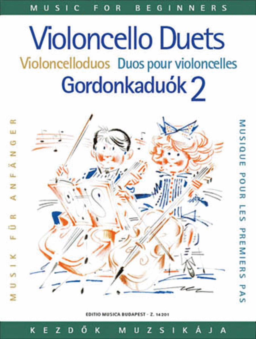 Violoncello Duos for Beginners - Volume 2