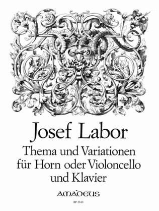 Book cover for Theme & Variations op. 10