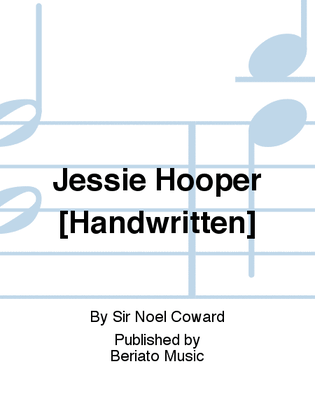 Jessie Hooper [Handwritten]