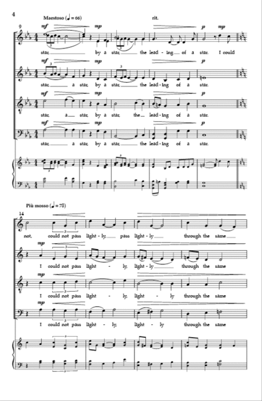 The Clouded Heaven Divisi scores gallery preview page 3