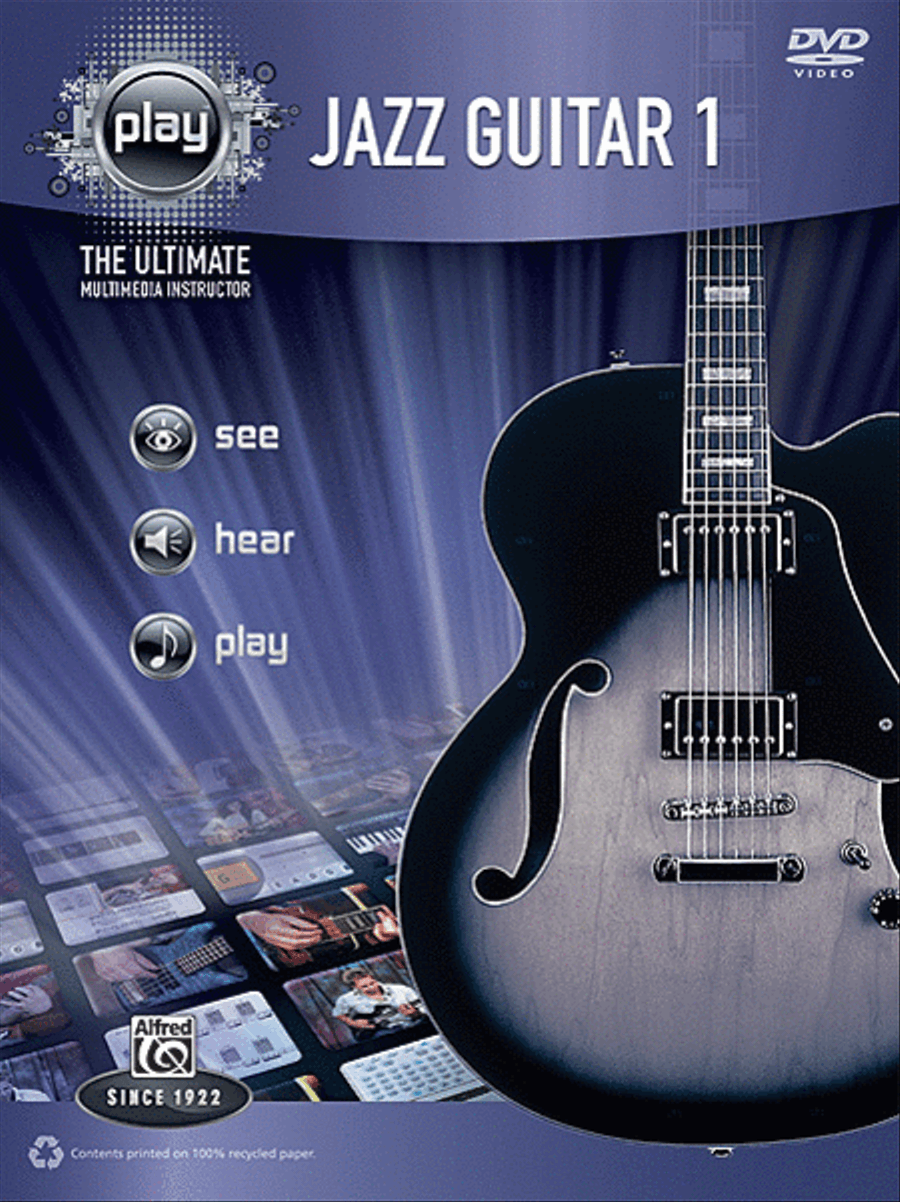 Alfred's PLAY Jazz Guitar 1 Electric Guitar scores gallery preview page 1