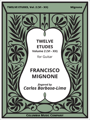 Book cover for Twelve Etudes - Volume Two