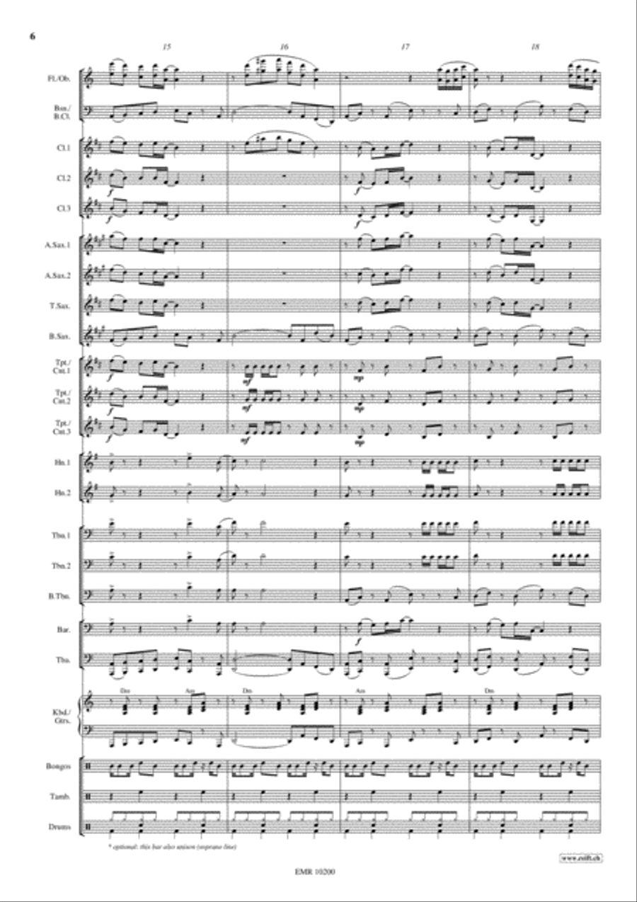 Alexandrie, Alexandra Alexandrie, Alexandra Concert Band scores gallery preview page 7