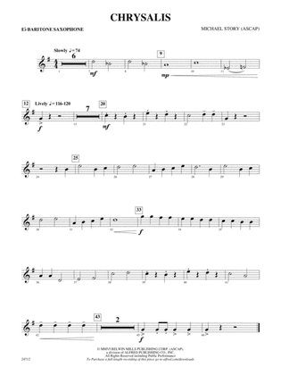 Chrysalis: E-flat Baritone Saxophone