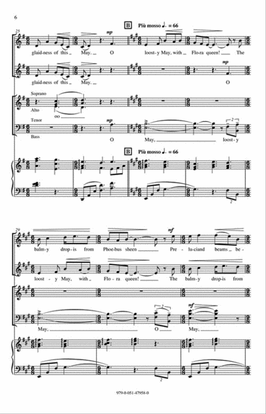 Beltane 4-Part scores gallery preview page 4