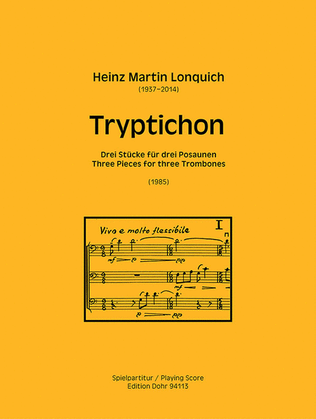 Tryptichon (1985) -Drei Stücke für drei Posaunen-
