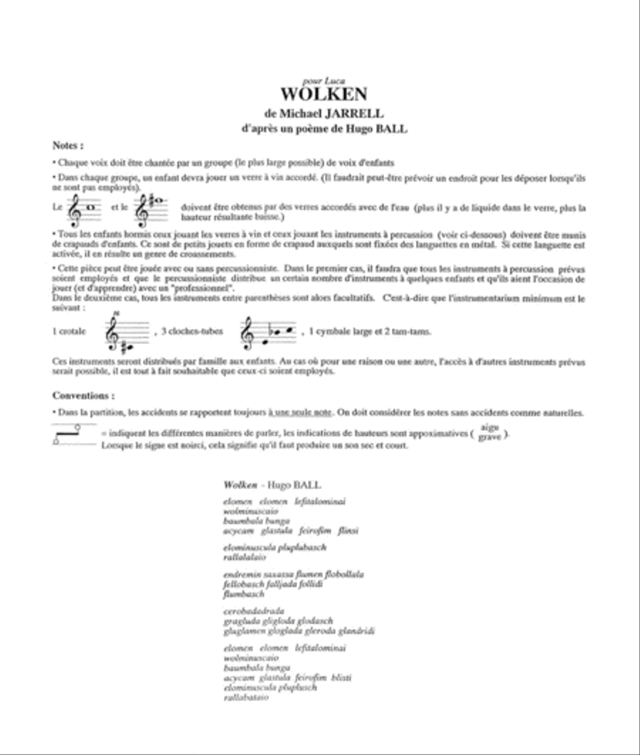 Wolken Children's Choir scores gallery preview page 2