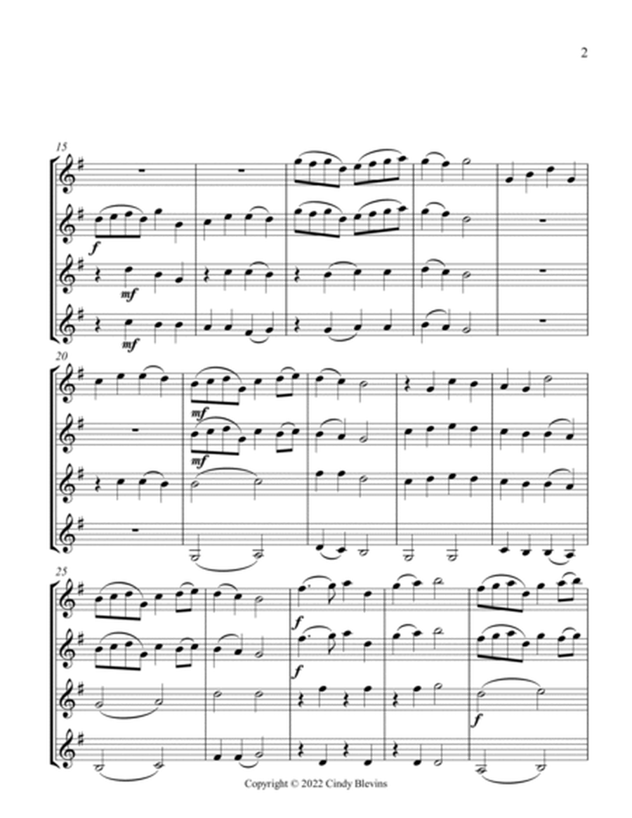 Christ the Lord Is Risen Today, Violin Quartet image number null