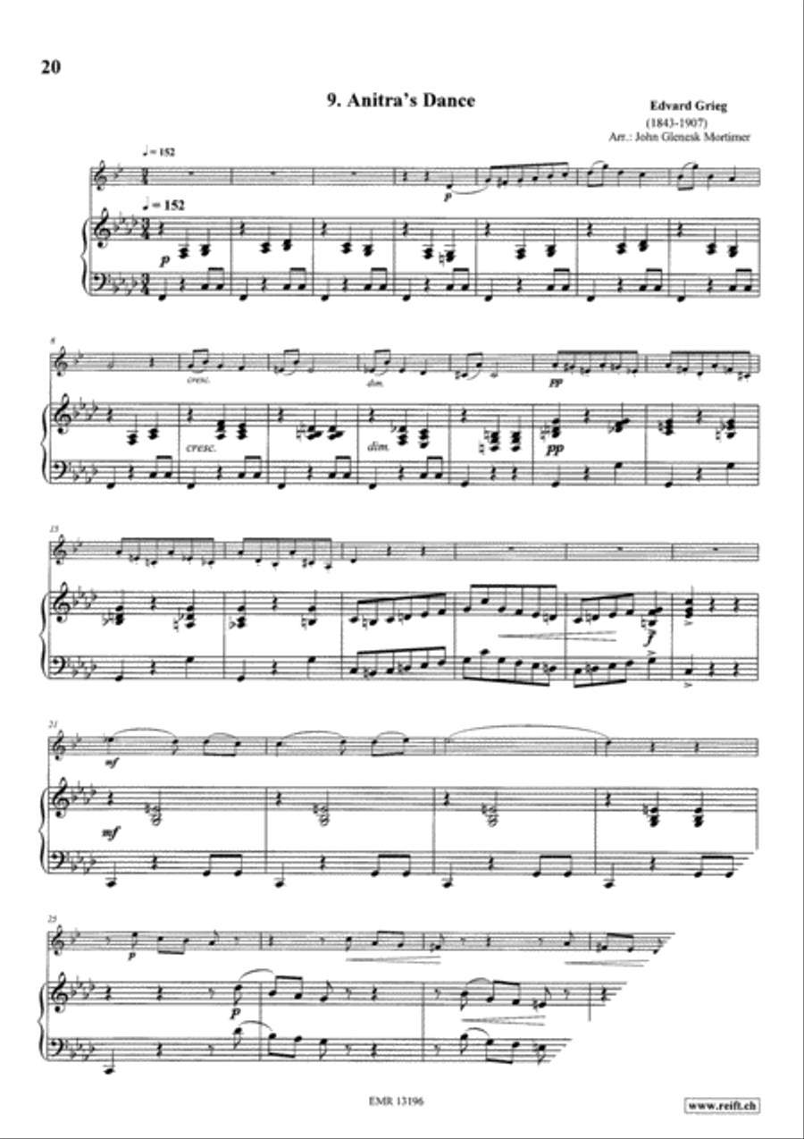 Solo Pieces Vol. 5 Clarinet Solo scores gallery preview page 11