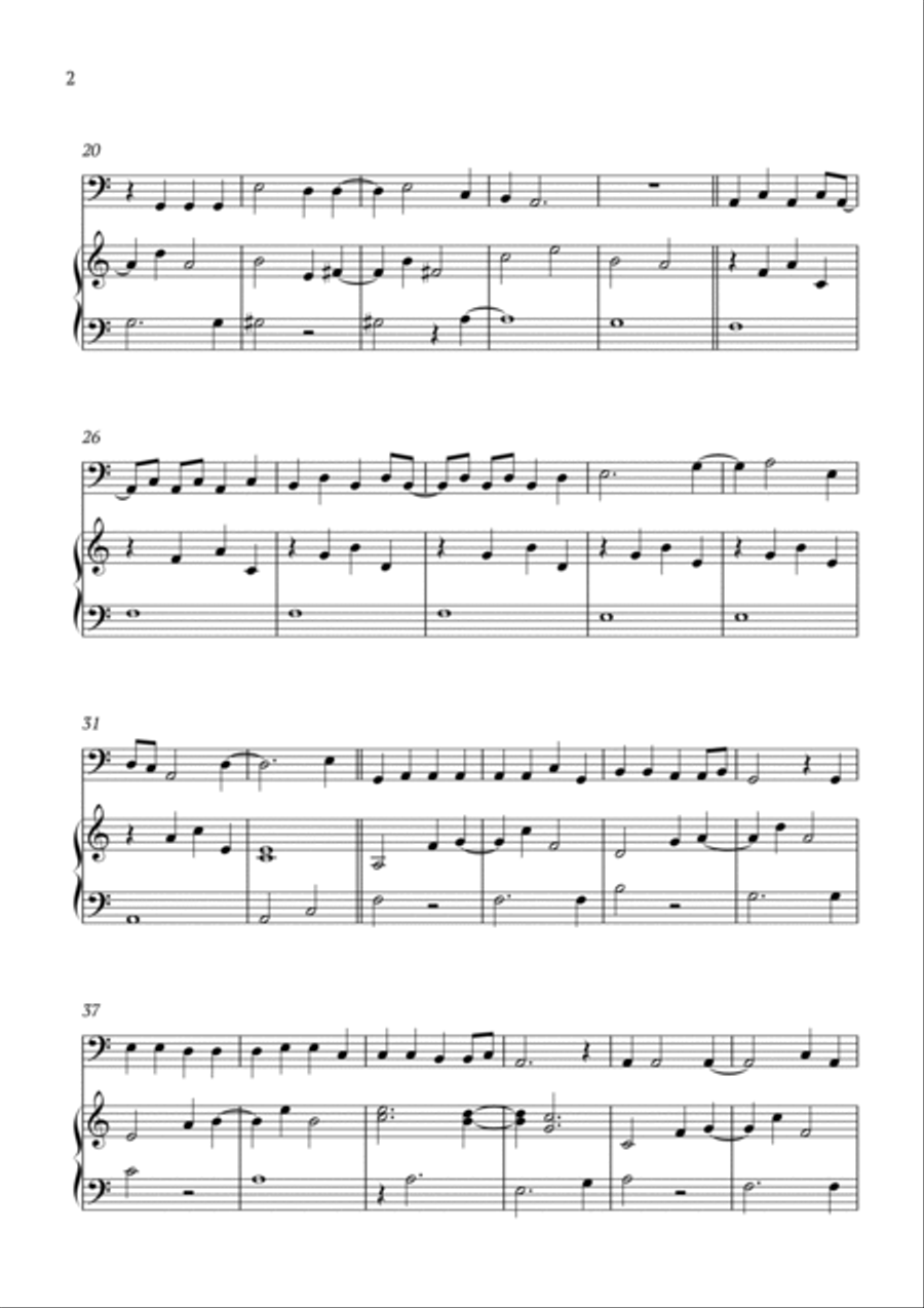 Peaches Bassoon scores gallery preview page 2
