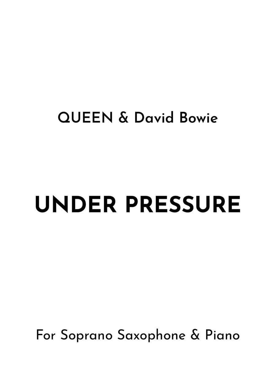 Under Pressure