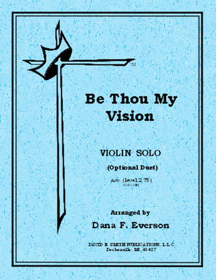 Book cover for Be Thou My Vision (Opt. Duet)