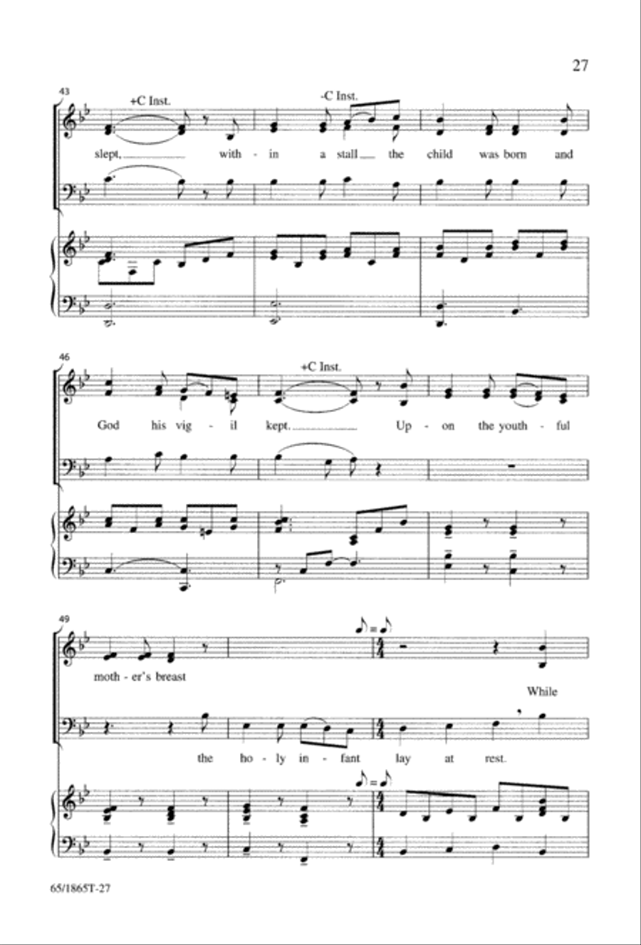 A Great Light A Great Light 3-Part scores gallery preview page 29