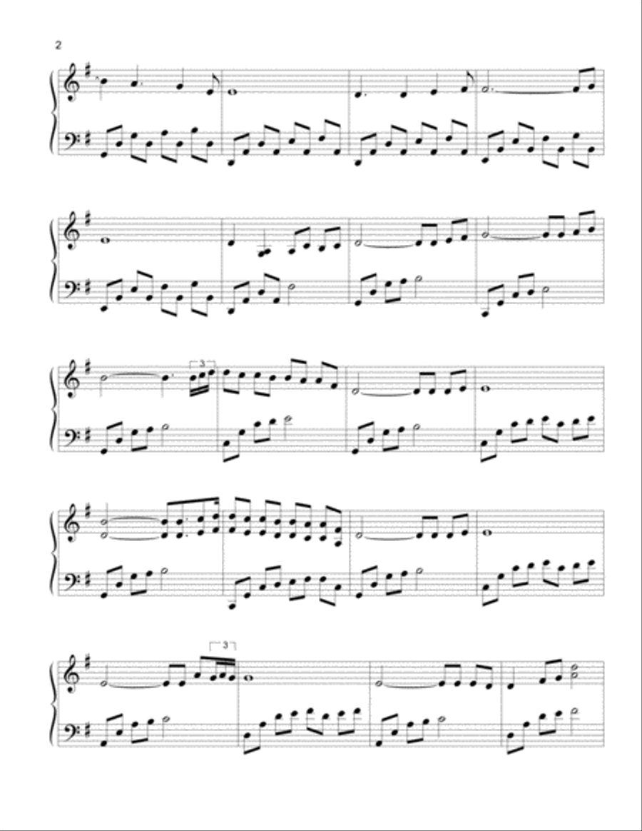 Journey Piano Solo scores gallery preview page 2