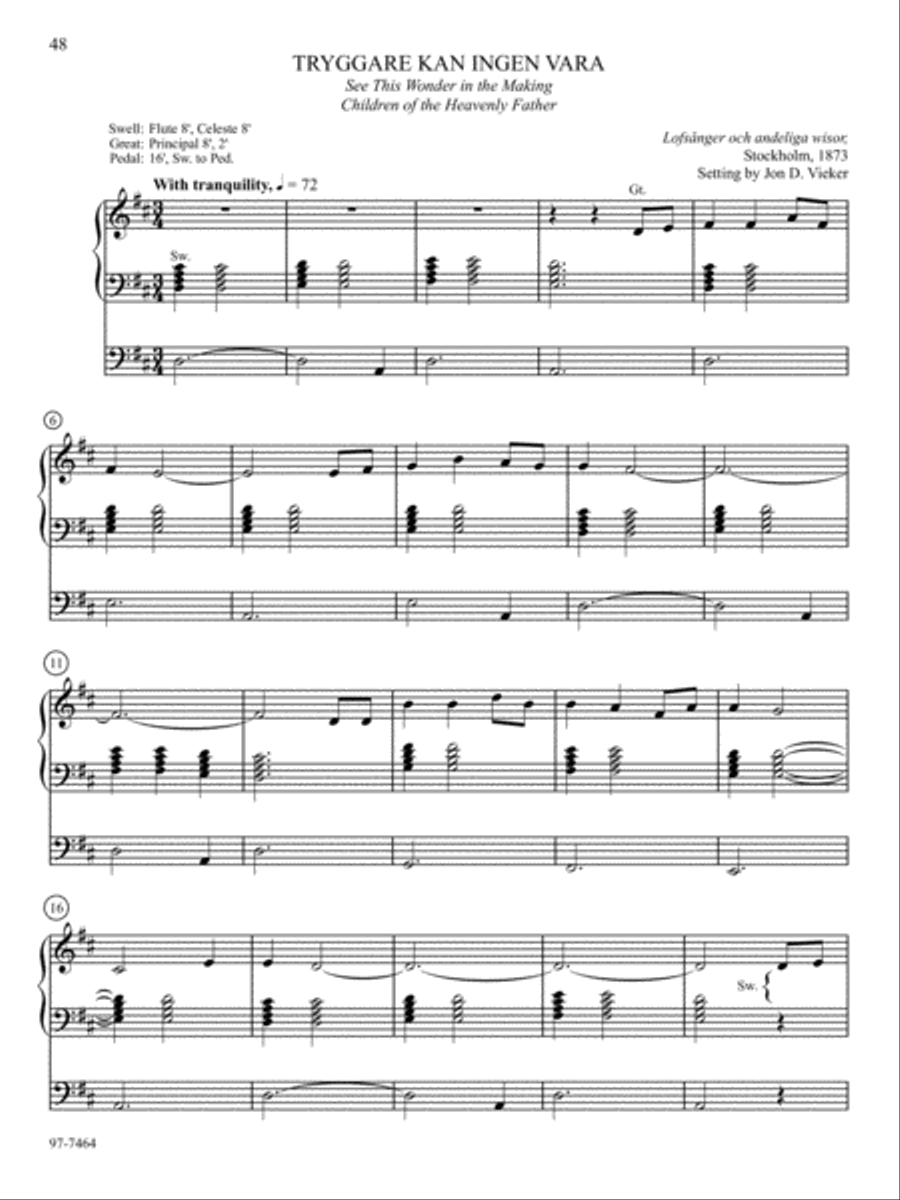 Hymn Prelude Library: Lutheran Service Book, Vol. 11 (TUV) Organ scores gallery preview page 4