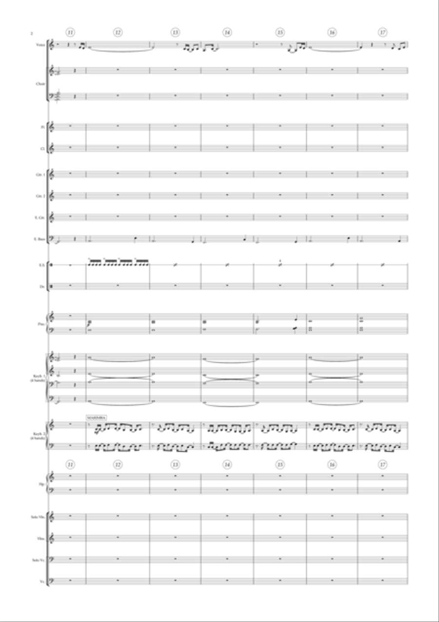Shadowland Full Orchestra scores gallery preview page 2