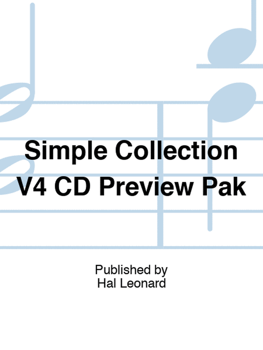 Simple Collection V4 CD Preview Pak