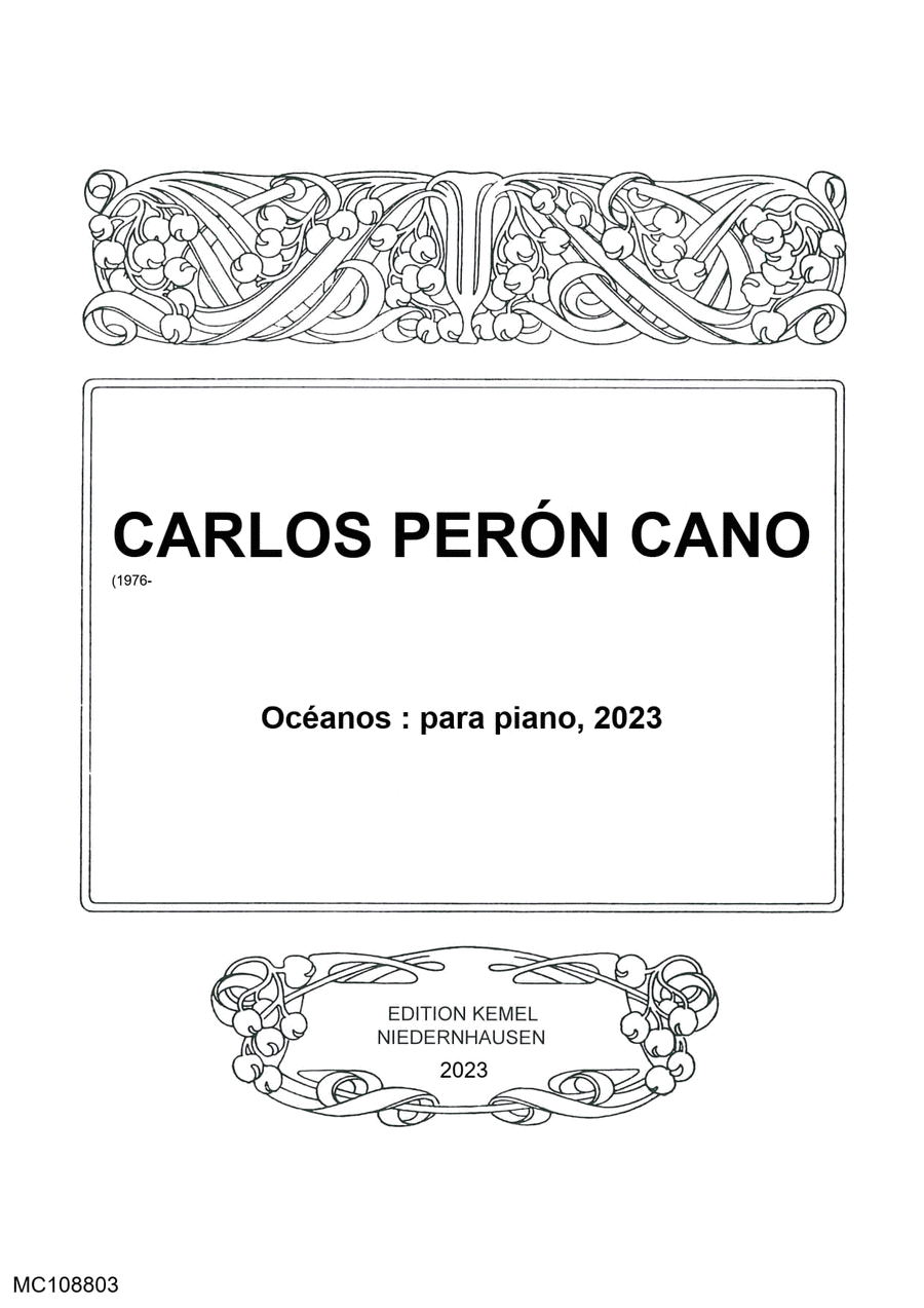 Oceanos Piano Solo scores gallery preview page 1