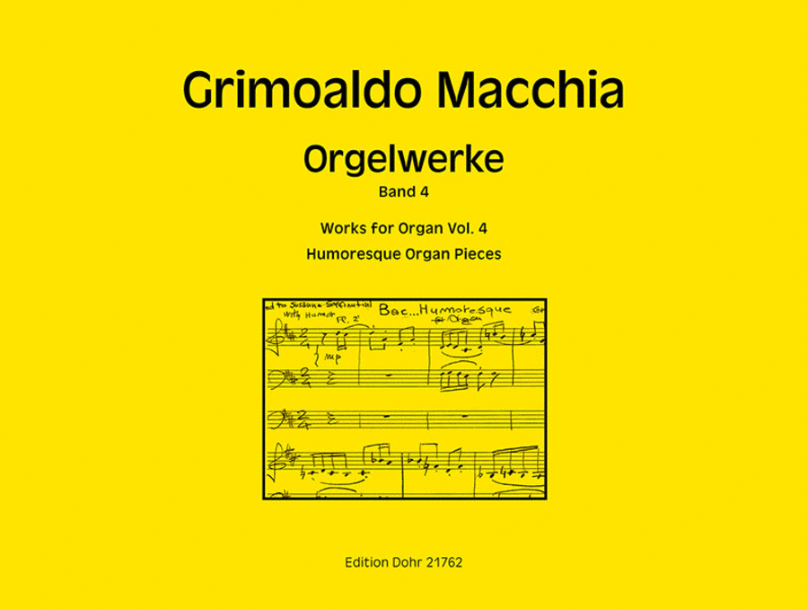Orgelwerke, Band 4: Humoresque Organ Pieces
