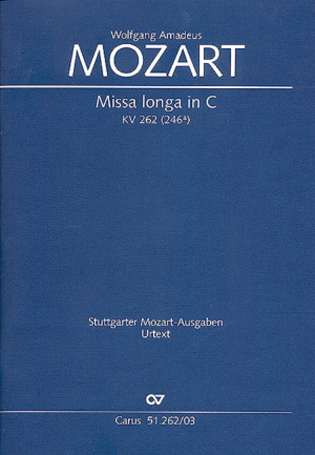 Missa longa in C (Missa longa in C major)