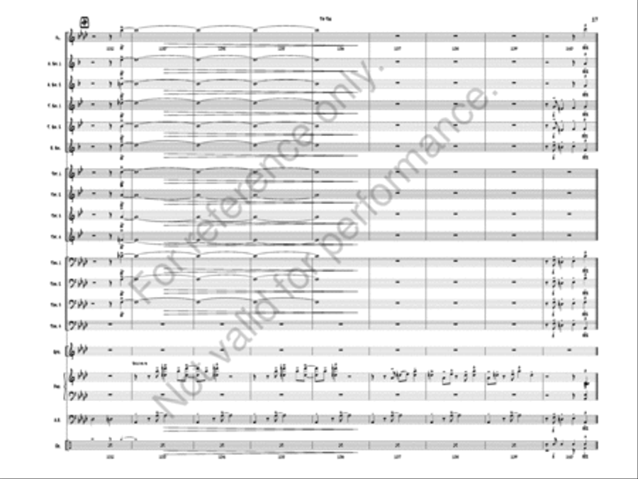 Tip Toe Jazz Ensemble scores gallery preview page 20