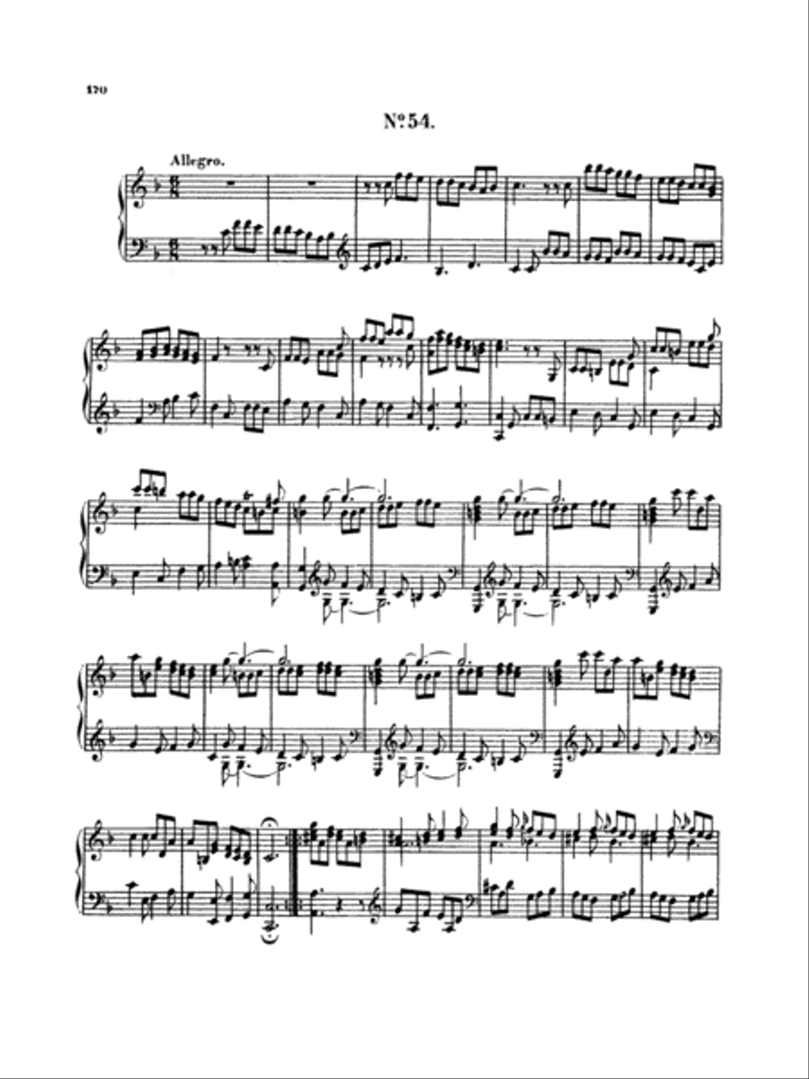 Scarlatti: Sixty Sonatas, Volume II Piano Solo scores gallery preview page 1