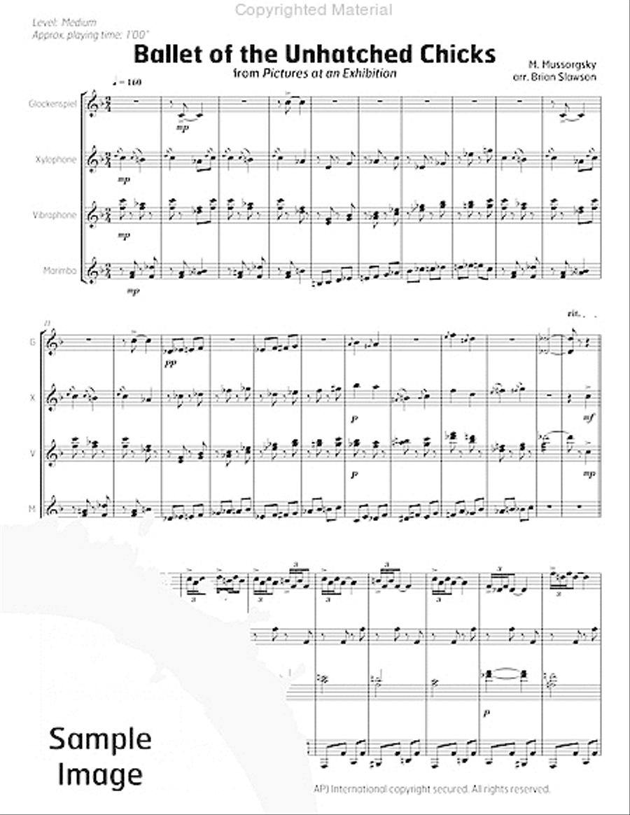 Upbeat Suite Upbeat Suite Percussion Ensemble scores gallery preview page 8