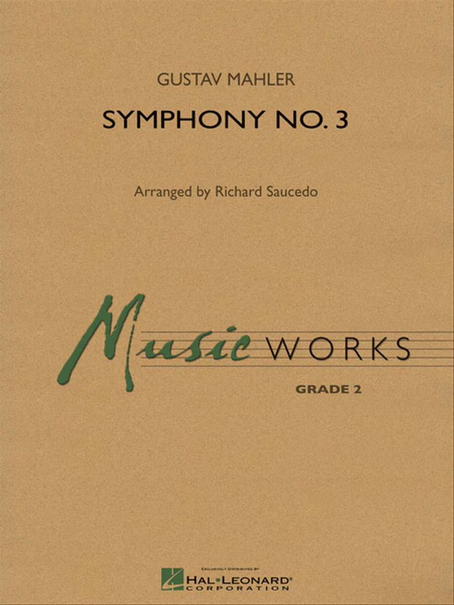 Finale to Symphony No. 3 Set of Parts scores gallery preview page 1