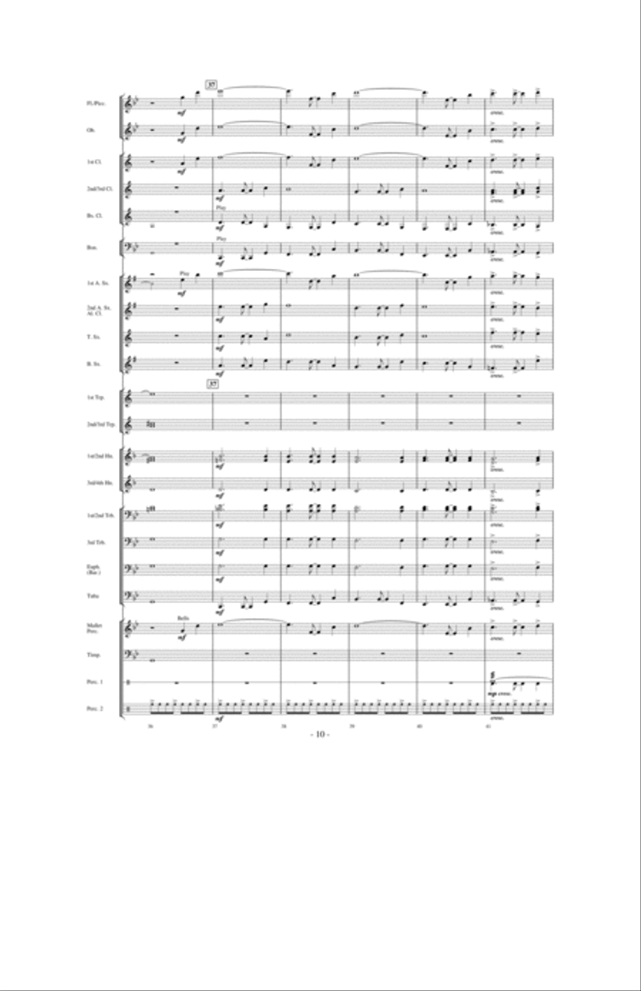 Ascentium Concert Band scores gallery preview page 9
