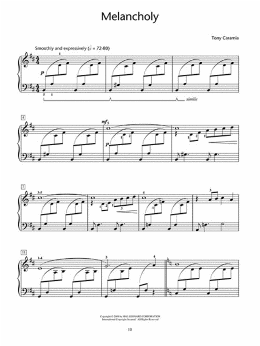 Suite Dreams Piano Method scores gallery preview page 4
