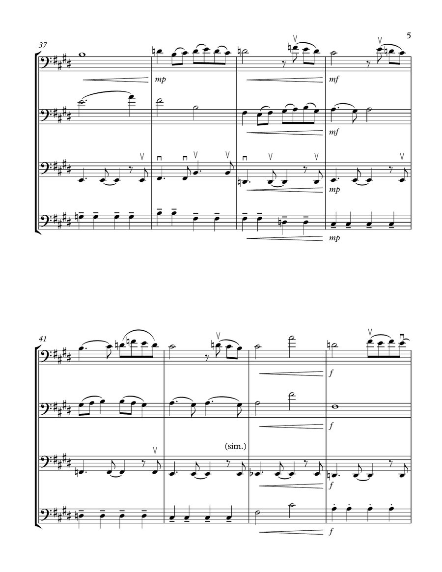 God Only Knows Cello scores gallery preview page 5