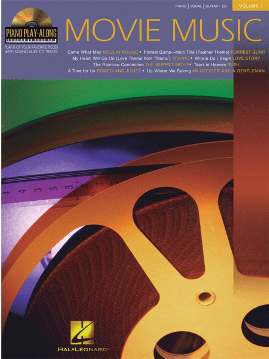 Movie Music Piano, Vocal, Guitar scores gallery preview page 1