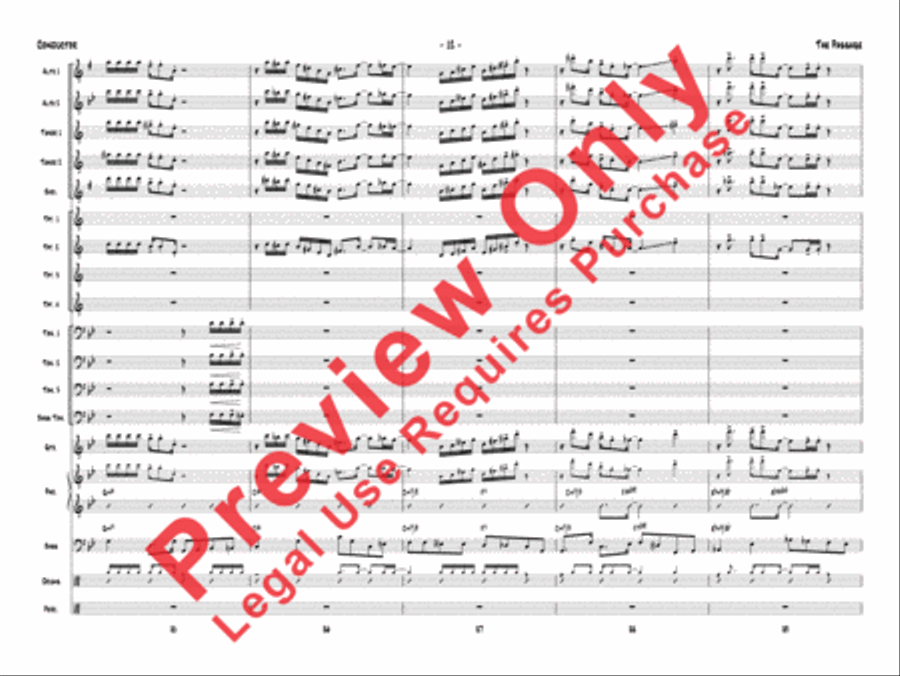The Passage The Passage Jazz Ensemble scores gallery preview page 31