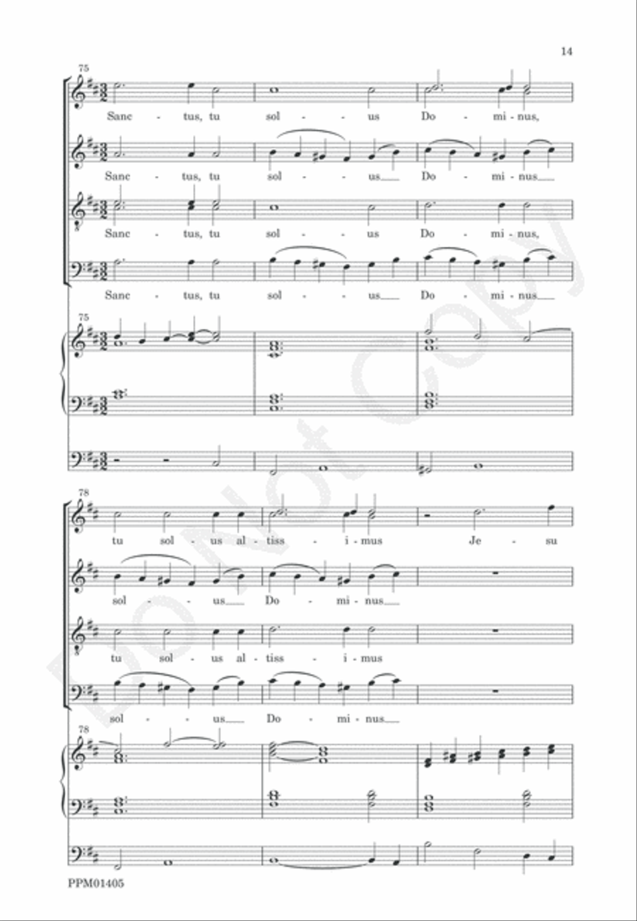 Mass Mass 4-Part scores gallery preview page 16