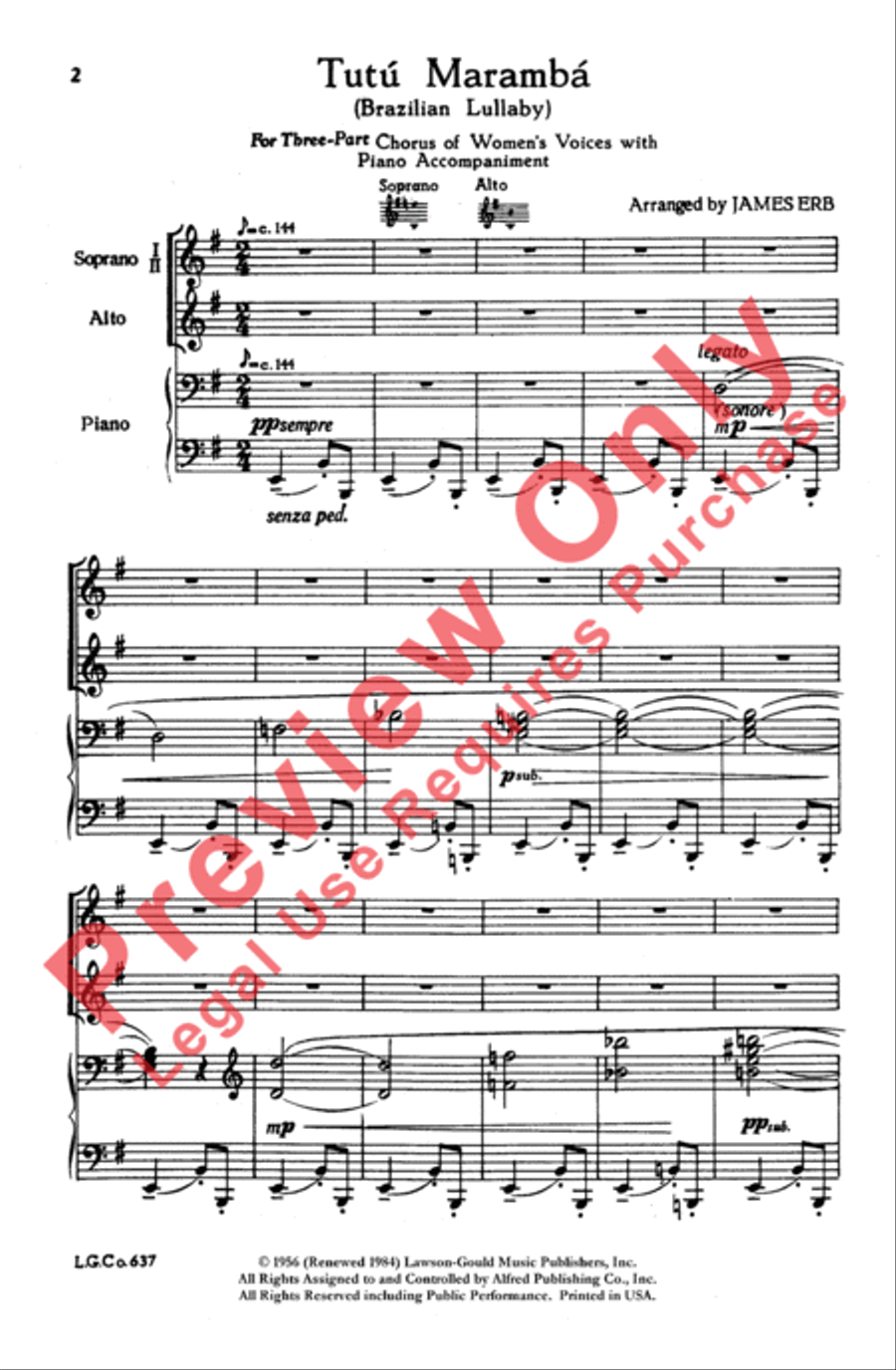 Tutu Maramba Women's Choir scores gallery preview page 2