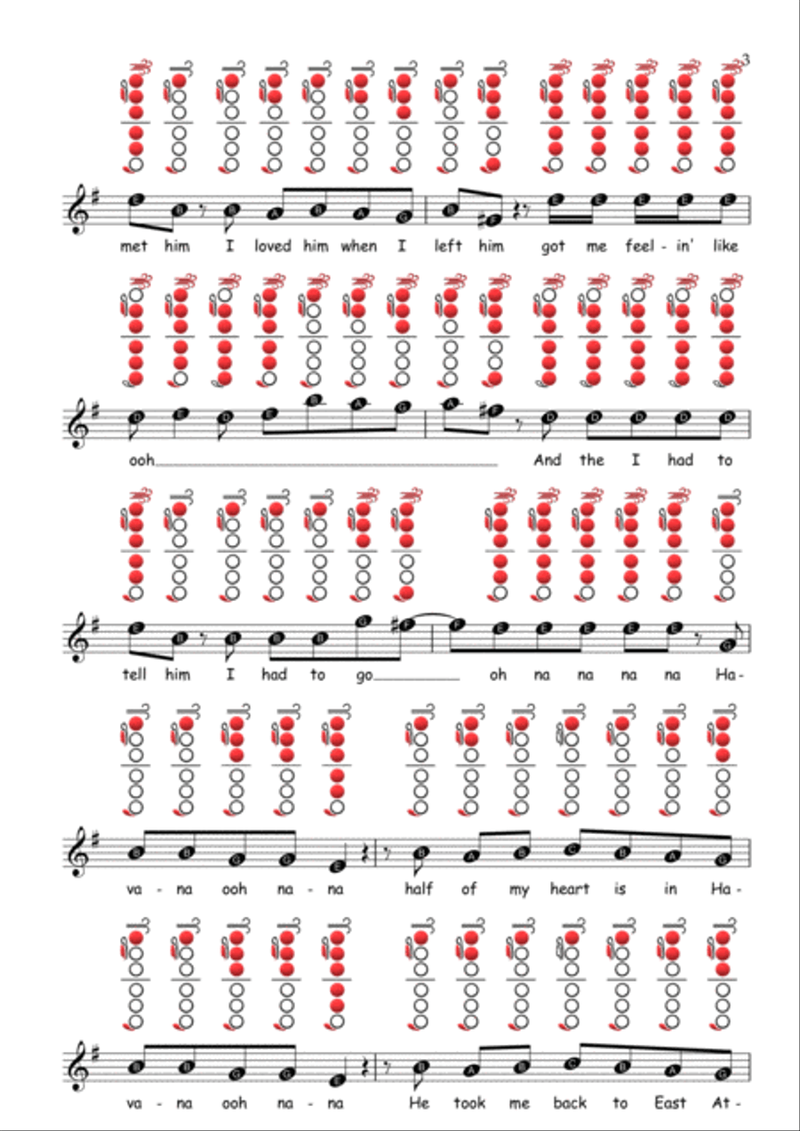 Havana Flute Solo scores gallery preview page 3